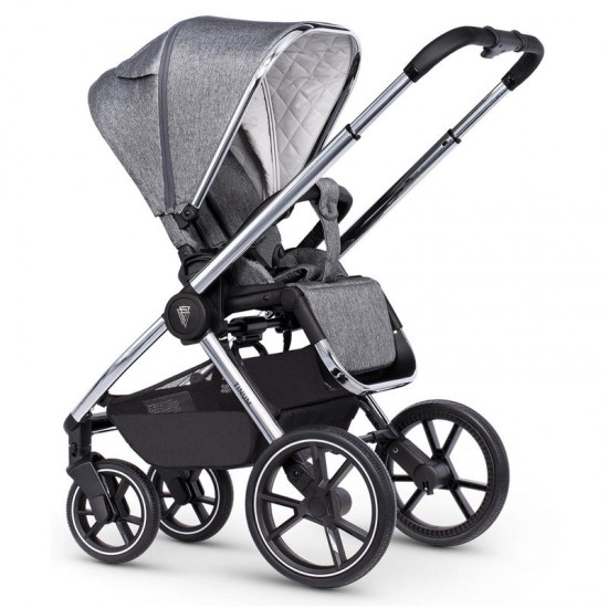 Venicci Tinum 2.0, 2 in 1 Pram Bundle - Rock Graphite