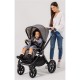 Venicci Upline 2 in 1 Pram - 10 Piece Bundle, Slate Grey