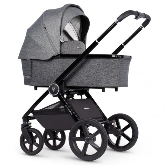 Venicci Upline 3 in 1 Travel System Bundle, Slate Grey