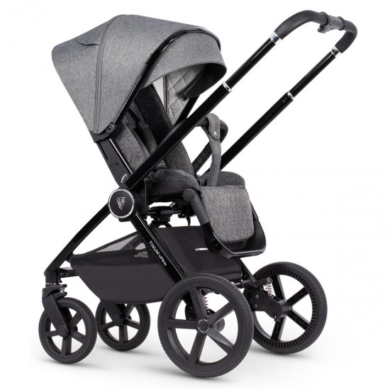 Venicci Upline 3 in 1 Isofix Travel System Bundle, Slate Grey