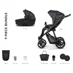 Venicci Asti Lux 2 in 1 Pram, Espresso