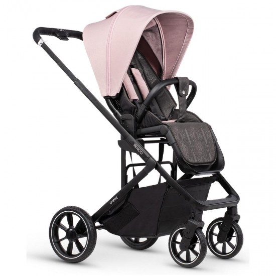 Venicci Empire 3 in 1 + Base - The Complete Travel System Bundle, Silk Pink