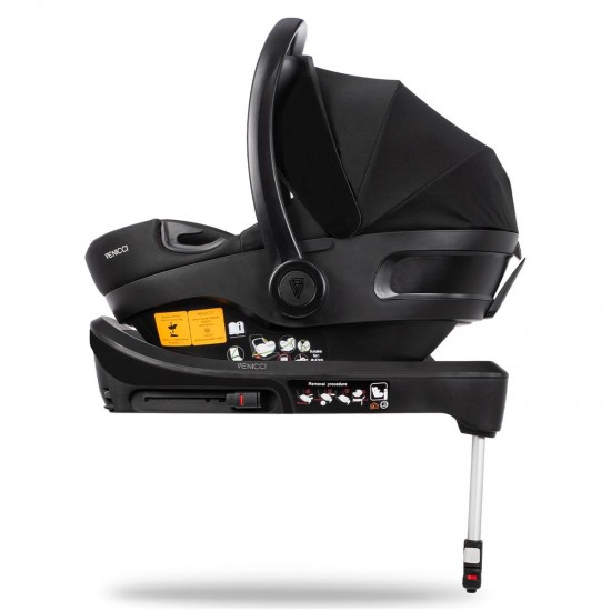 Venicci Tinum Edge 3 in 1 + Base Complete Travel System Bundle, Dust