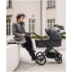 Venicci Tinum Edge 3 in 1 + Base Complete Travel System Bundle, Charcoal