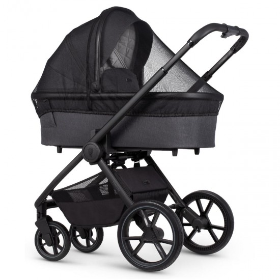 Venicci Tinum Edge 2 in 1 Pram Bundle, Charcoal