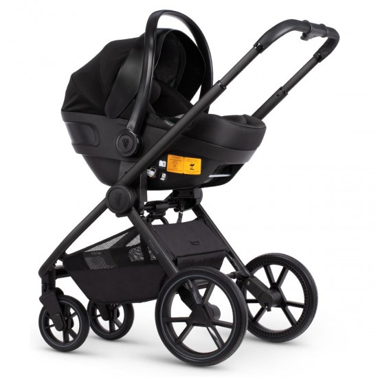 Venicci Tinum Edge 3 in 1 Travel System Bundle, Charcoal