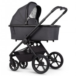 Venicci Tinum Edge 3 in 1 Travel System Bundle, Charcoal