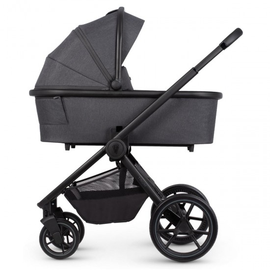 Venicci Tinum Edge 3 in 1 Travel System Bundle, Charcoal