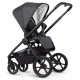 Venicci Tinum Edge 3 in 1 + Base Complete Travel System Bundle, Charcoal