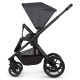 Venicci Tinum Edge 3 in 1 + Base Complete Travel System Bundle, Charcoal