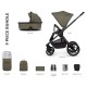 Venicci Tinum Edge 2 in 1 Pram Bundle, Moss