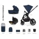 Venicci Tinum Edge 3 in 1 Travel System Bundle, Ocean