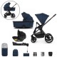 Venicci Tinum Edge 3 in 1 + Base Complete Travel System Bundle, Ocean