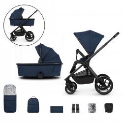 Venicci Tinum Edge 2 in 1 Pram Bundle, Ocean