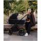 Venicci Tinum Edge 2 in 1 Pram Bundle, SE Raven Venicci Tinum Edge 2 in 1 Pram Bundle, SE Raven