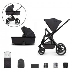 Venicci Tinum Edge 2 in 1 Pram Bundle, SE Raven