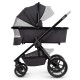 Venicci Tinum Edge 2 in 1 Pram Bundle, SE Raven Venicci Tinum Edge 2 in 1 Pram Bundle, SE Raven