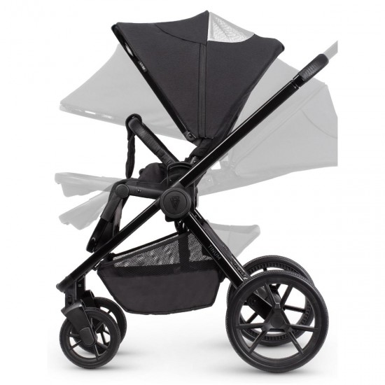 Venicci Tinum Edge 2 in 1 Pram Bundle, SE Raven Venicci Tinum Edge 2 in 1 Pram Bundle, SE Raven