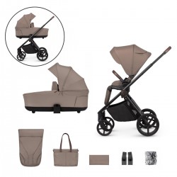 Venicci Claro 2 in 1 Pram Bundle, Almond