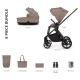 Venicci Claro 2 in 1 Pram Bundle, Almond Venicci Claro 2 in 1 Pram Bundle, Almond