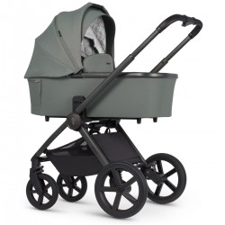 Venicci Upline 2 - 3 in 1 + Base Complete Travel System Bundle, Aloe