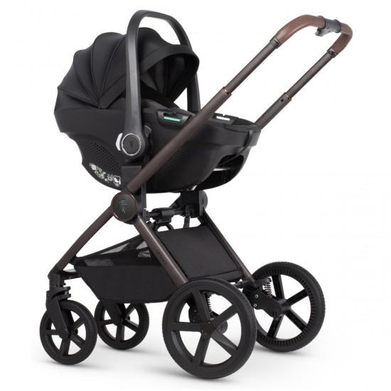 Venicci Upline 2 SE - 3 in 1 + Base Complete Travel System Bundle, Powder