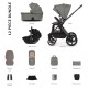 Venicci Upline 3 - 3 in 1 Travel System Bundle, Aloe