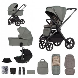 Venicci Upline 3 - 3 in 1 Travel System Bundle, Aloe