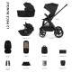 Venicci Upline 3 - 3 in 1 Travel System Bundle, Onyx