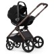 Venicci Upline 3 - 3 in 1 Travel System Bundle, Sand