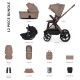 Venicci Upline 3 - 3 in 1 Travel System Bundle, Sand