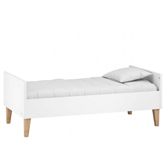 Venicci Saluzzo Cot Bed, Premium White