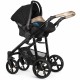 Venicci Lanco Gold Prestige Edition 3 in 1 Travel System, Black + FREE Isofix Base worth £129