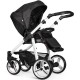 Venicci Soft 3 in 1 Travel System Bundle, White Chassis / Denim Black (Open Box) Venicci Soft 3 in 1 Travel System Bundle, White Chassis / Denim Black (Open Box)