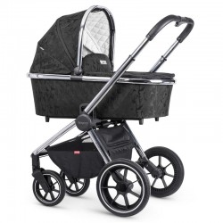 Venicci Tinum 10 Piece 2 in 1 Pram Bundle, Camo Black