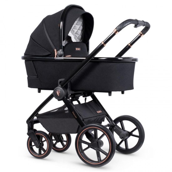 Venicci Tinum SE 2 in 1 Pram Bundle - Special Edition Stylish Black Venicci Tinum SE 2 in 1 Pram Bundle - Special Edition Stylish Black