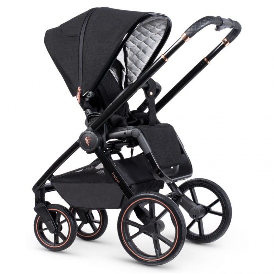 Venicci Tinum SE 2 in 1 Pram Bundle - Special Edition Stylish Black Venicci Tinum SE 2 in 1 Pram Bundle - Special Edition Stylish Black