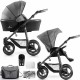 Venicci Carbo 2 in 1 Pram, Denim Grey Venicci Carbo 2 in 1 Pram, Denim Grey