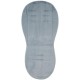 egg Reversible Luxury Fleece Seat Liner, Grey egg Reversible Luxury Fleece Seat Liner, Grey
