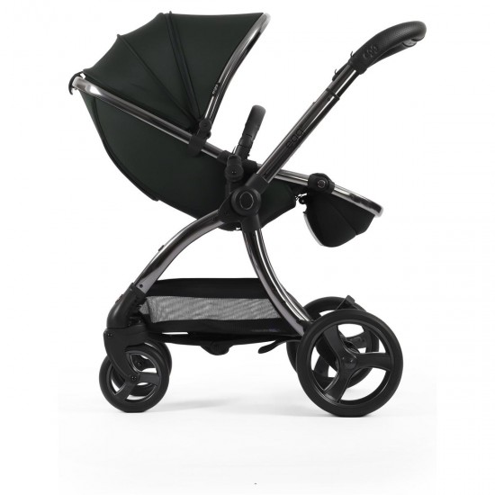 egg 3 Stroller + Luxury Seat Liner, Black Olive