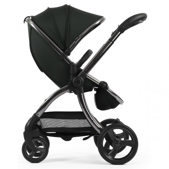 egg 3 Stroller + Luxury Seat Liner, Black Olive