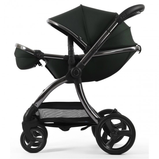 egg 3 Stroller + Luxury Seat Liner, Black Olive
