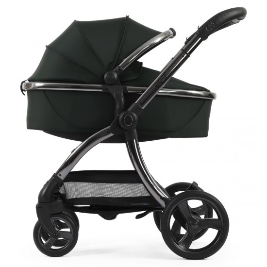 egg 3 Luxury Shell i-Size Travel System Bundle, Black Olive