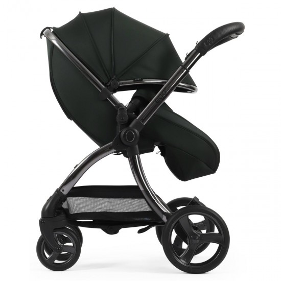 egg 3 Stroller + Luxury Seat Liner, Black Olive