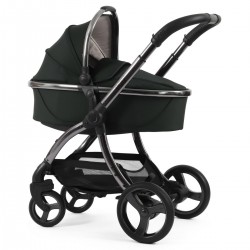 egg 3 Luxury Shell i-Size Travel System Bundle, Black Olive