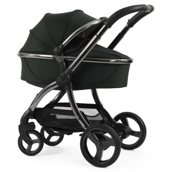 egg 3 Luxury Shell i-Size Travel System Bundle, Black Olive