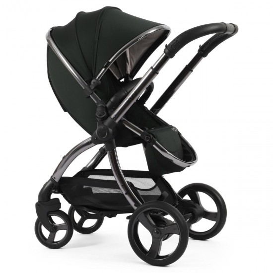 egg 3 Stroller + Luxury Seat Liner, Black Olive