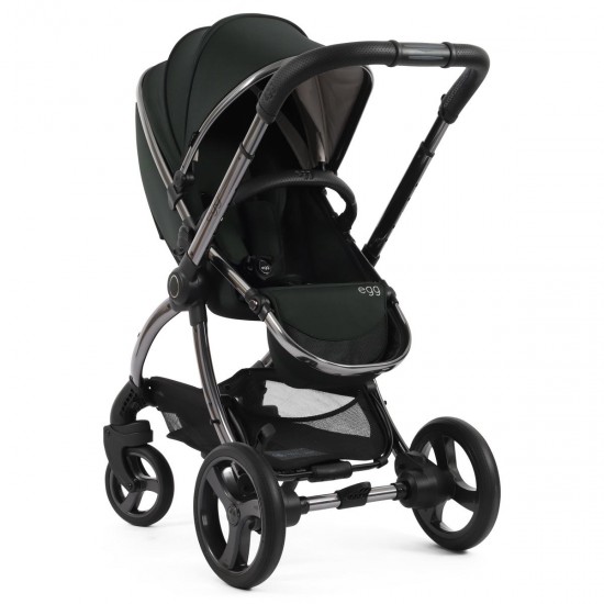 egg 3 Luxury Cabriofix i-Size Travel System Bundle, Black Olive