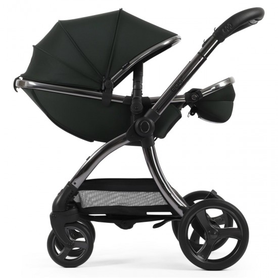 egg 3 Luxury Shell i-Size Travel System Bundle, Black Olive