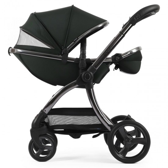 egg 3 Luxury Shell i-Size Travel System Bundle, Black Olive